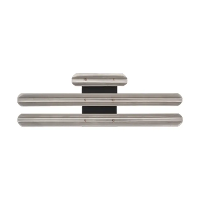 7 Ribbon/Medal 3-Row Metal Mounting Bar Rack, Flush or Spaced