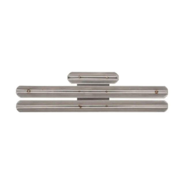 7 Ribbon/Medal 3-Row Metal Mounting Bar Rack, Flush or Spaced