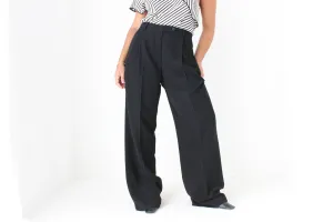 80s Sonia Rykiel Perfectly Tailored Wide Leg Trousers