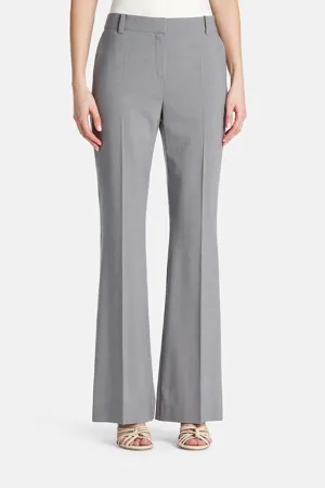 ACROMATICO FLARED WOOL-BLEND TROUSERS