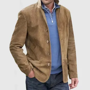 AIDEN - Veste vintage à boutons descendants