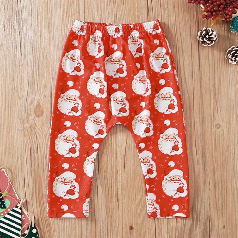 Baby Unisex Cartoon Printed Pants Toddler Leggings Wholesale