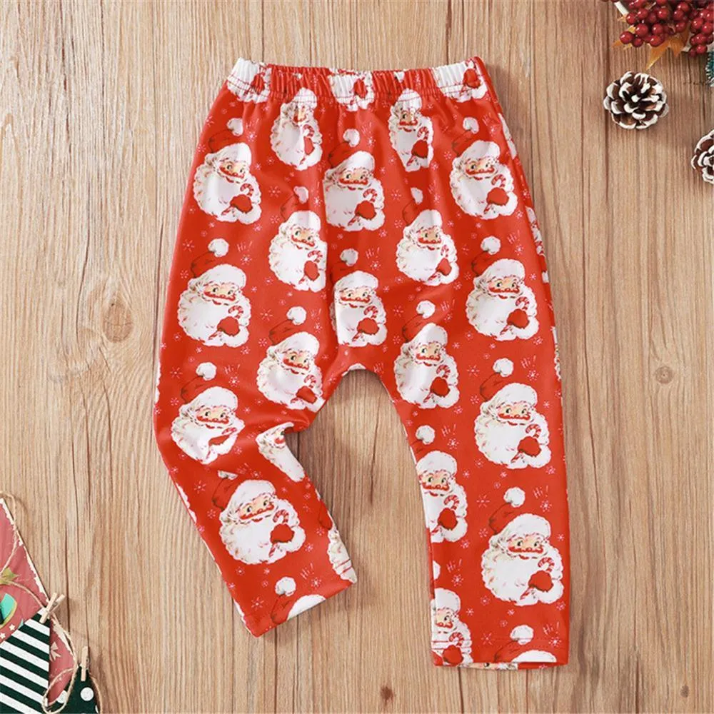 Baby Unisex Cartoon Printed Pants Toddler Leggings Wholesale