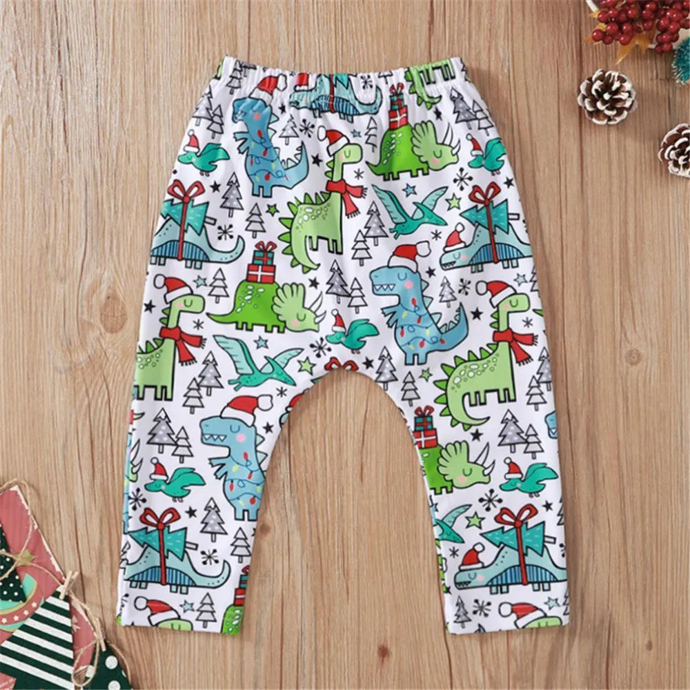 Baby Unisex Cartoon Printed Pants Toddler Leggings Wholesale