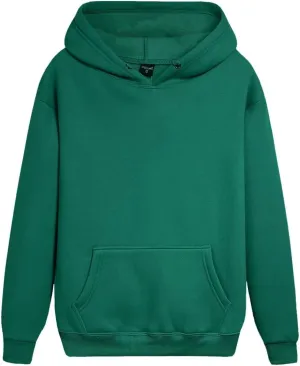 babyhealthy Womens Casual Hoodies Fleece Sweatshirts Long Sleeve Sweaters Pullover with Pocket