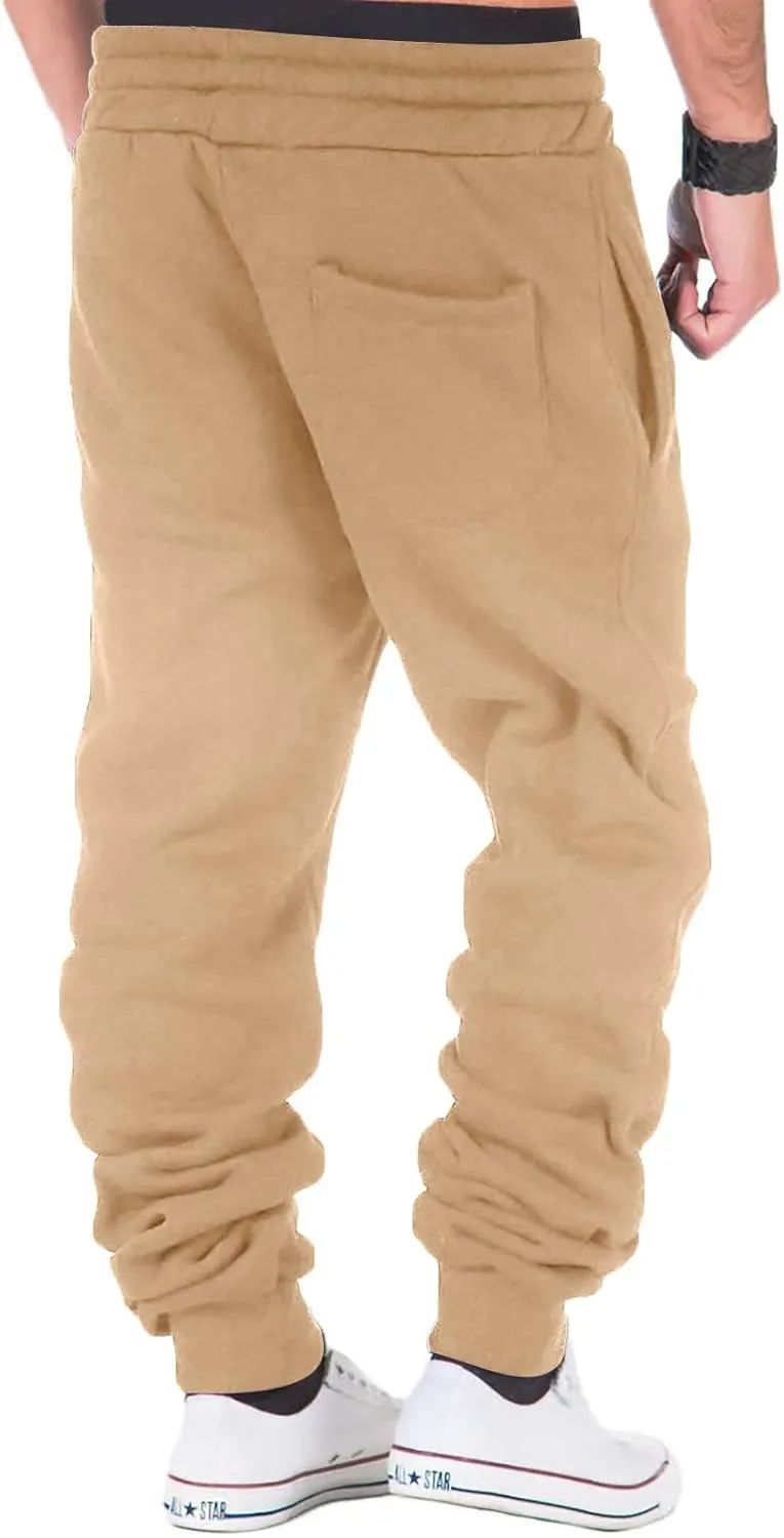 Big and Tall Cargo Pants for Men Sweatpants for Men Cargo Pants Big and Tall Men's Elastic Waist Work Pants Loose Fit