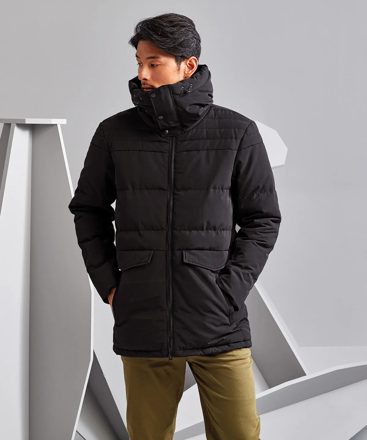 Black - Obsidian padded jacket