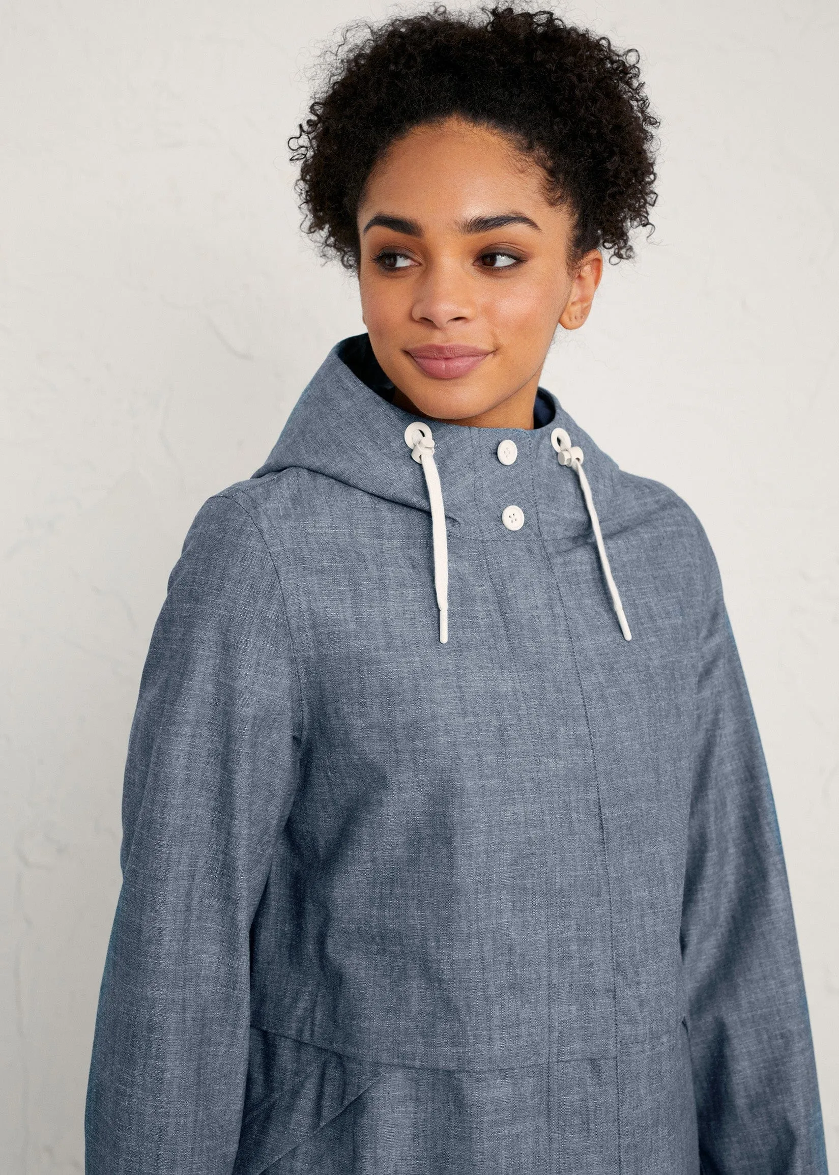 Blue Depth Jacket - Treninnow Chambray
