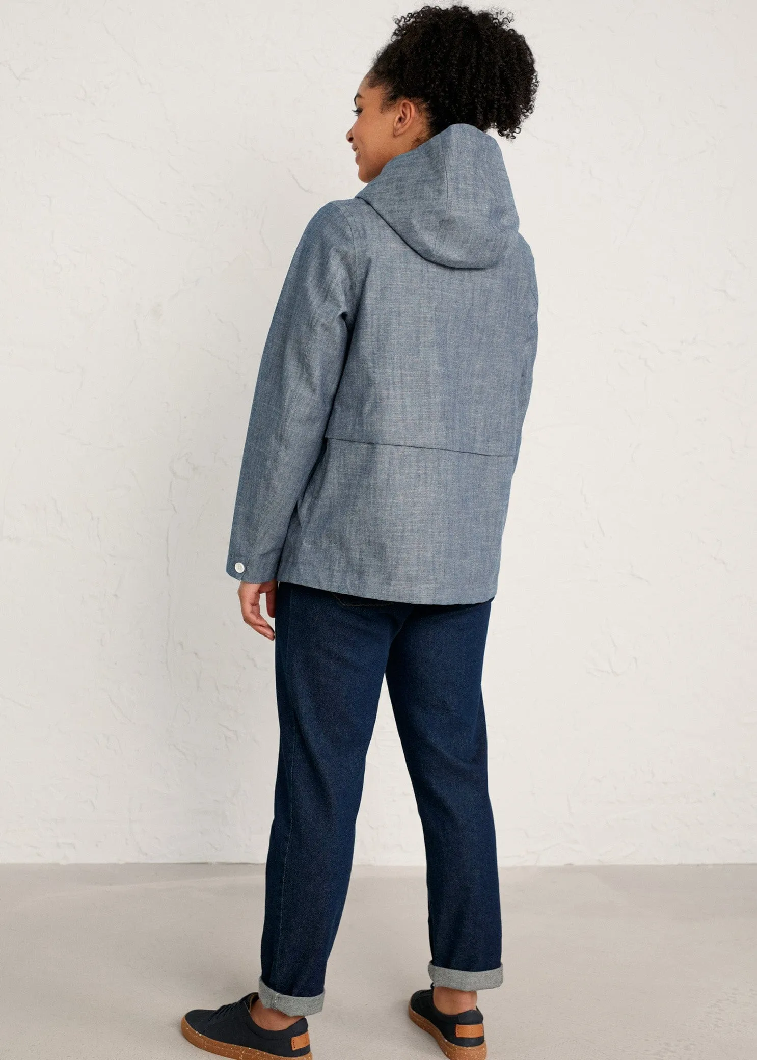 Blue Depth Jacket - Treninnow Chambray