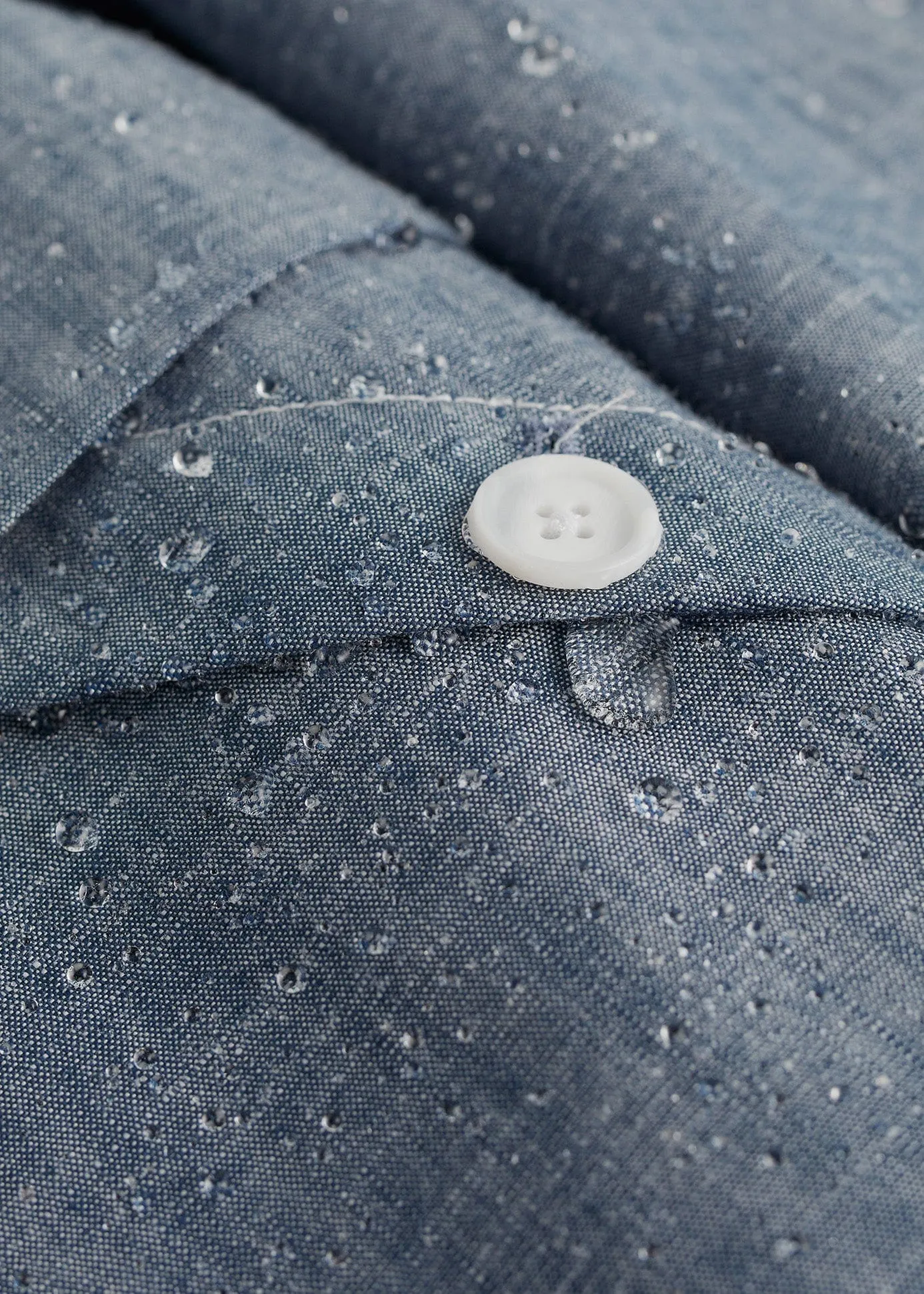 Blue Depth Jacket - Treninnow Chambray