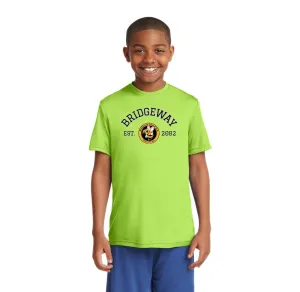 Bridgeway Island-Youth Unisex Dri-Fit Shirt Circle Logo