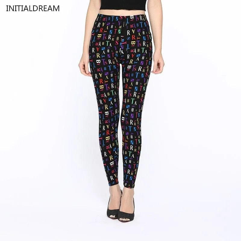 Camouflage Printed Elastic Leggings Camouflage Fitness Pant
