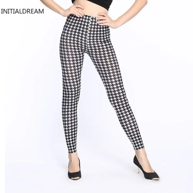 Camouflage Printed Elastic Leggings Camouflage Fitness Pant