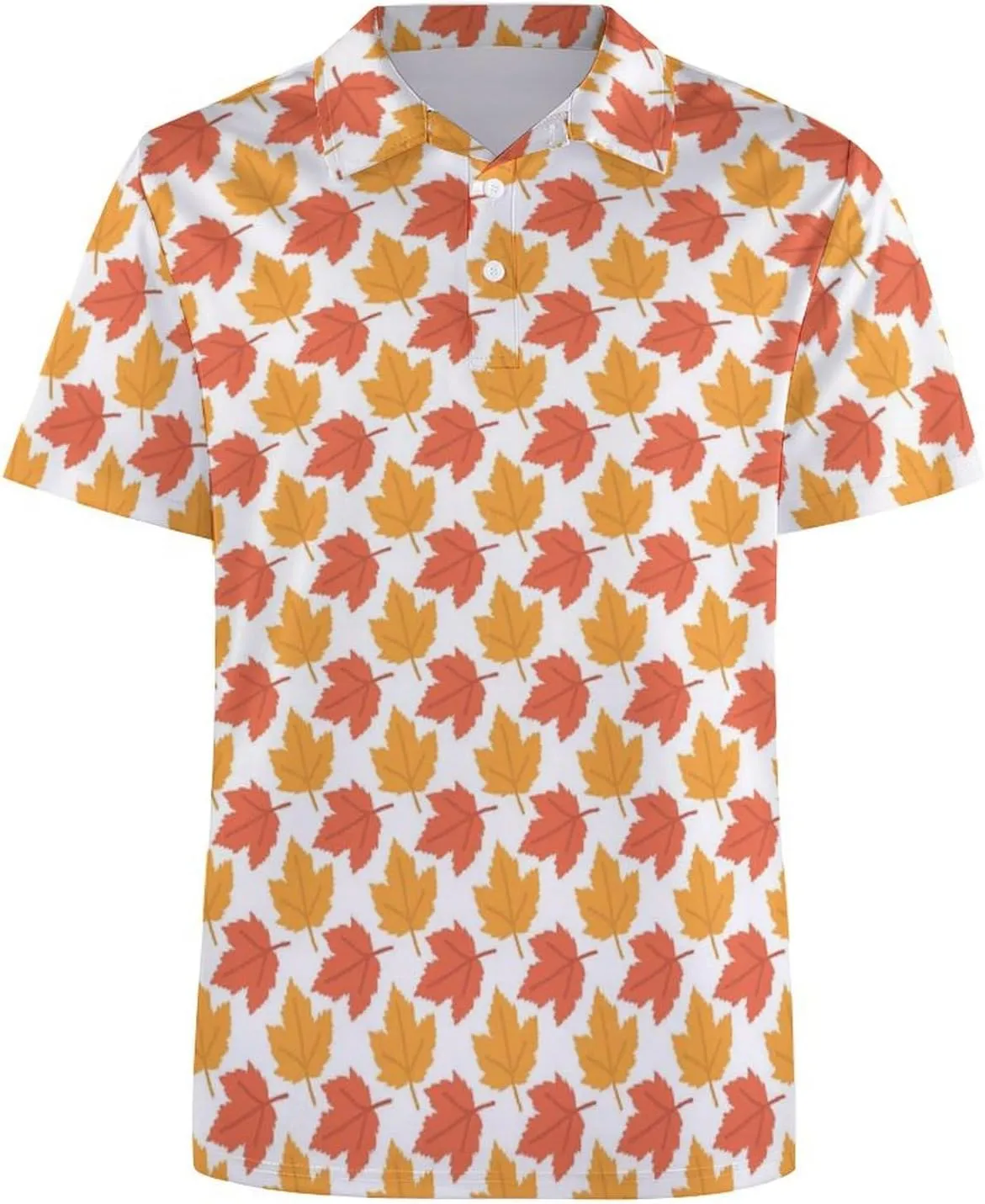 Canada Maple Leaves Mens Polo Shirts Quick Dry Short Sleeve T-shirts Slim Tennis Collared Tees Tops
