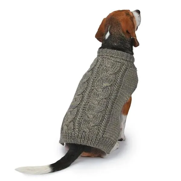 Casual Canine Cable Knit Sweaters