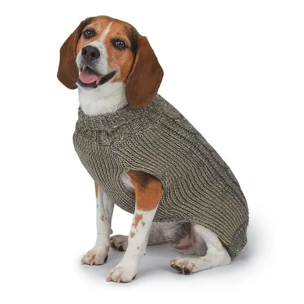 Casual Canine Cable Knit Sweaters