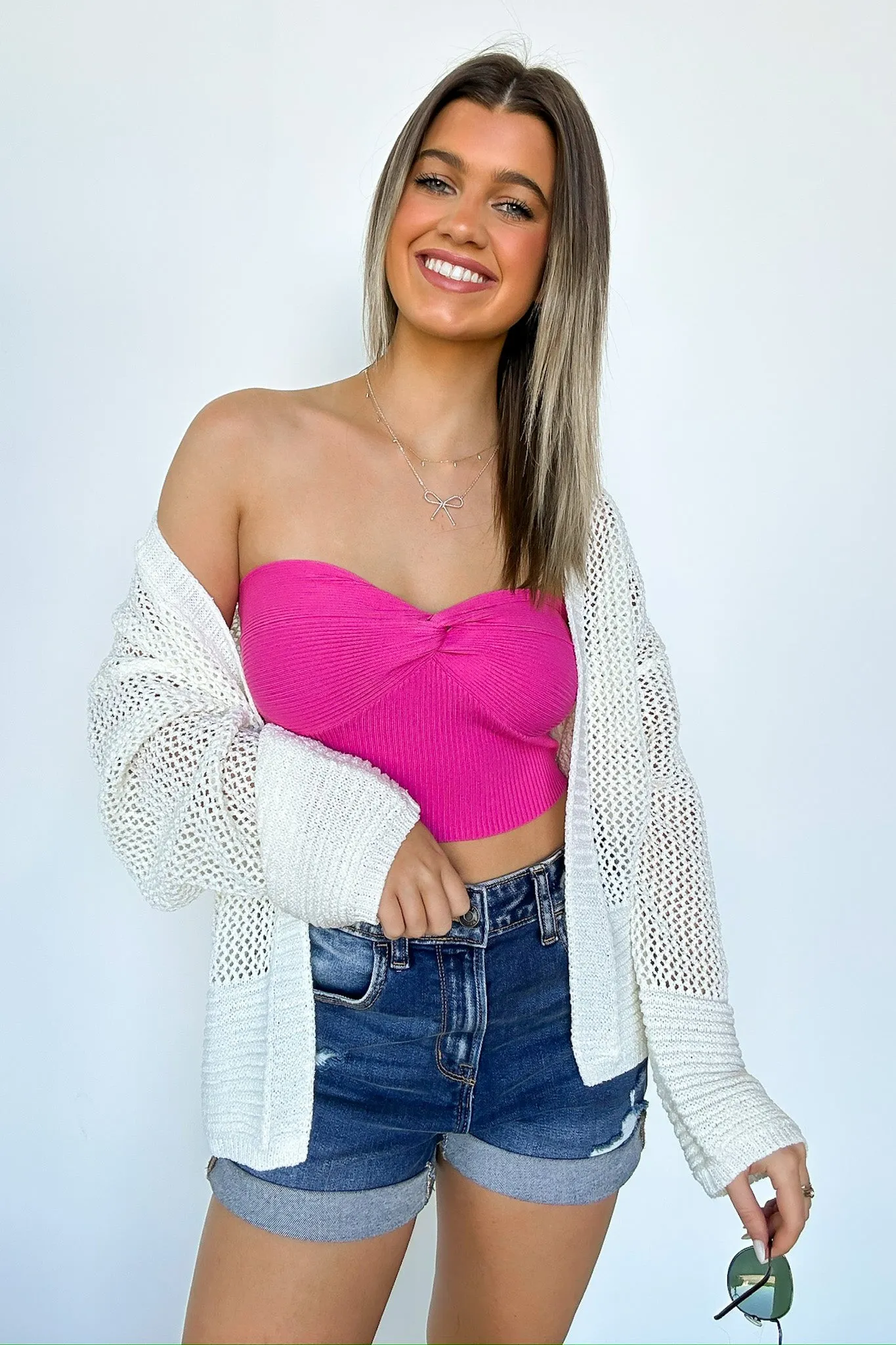 Chanda Relaxed Fit Knit Cardigan