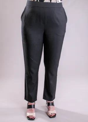 Charlie B Pull On Crop Pant with Pockets