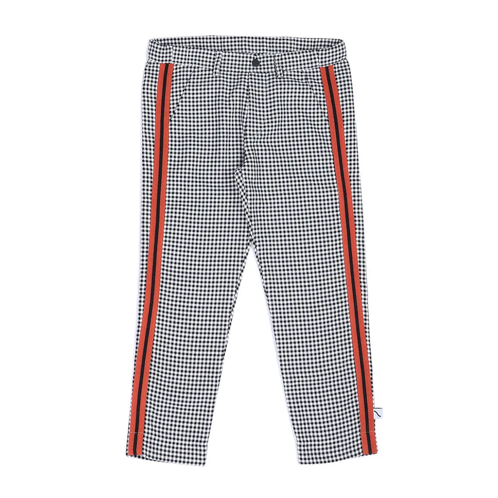 Chino Mini Checkers with Stripes