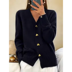 Cleo | Flattering Button-Up Cardigan