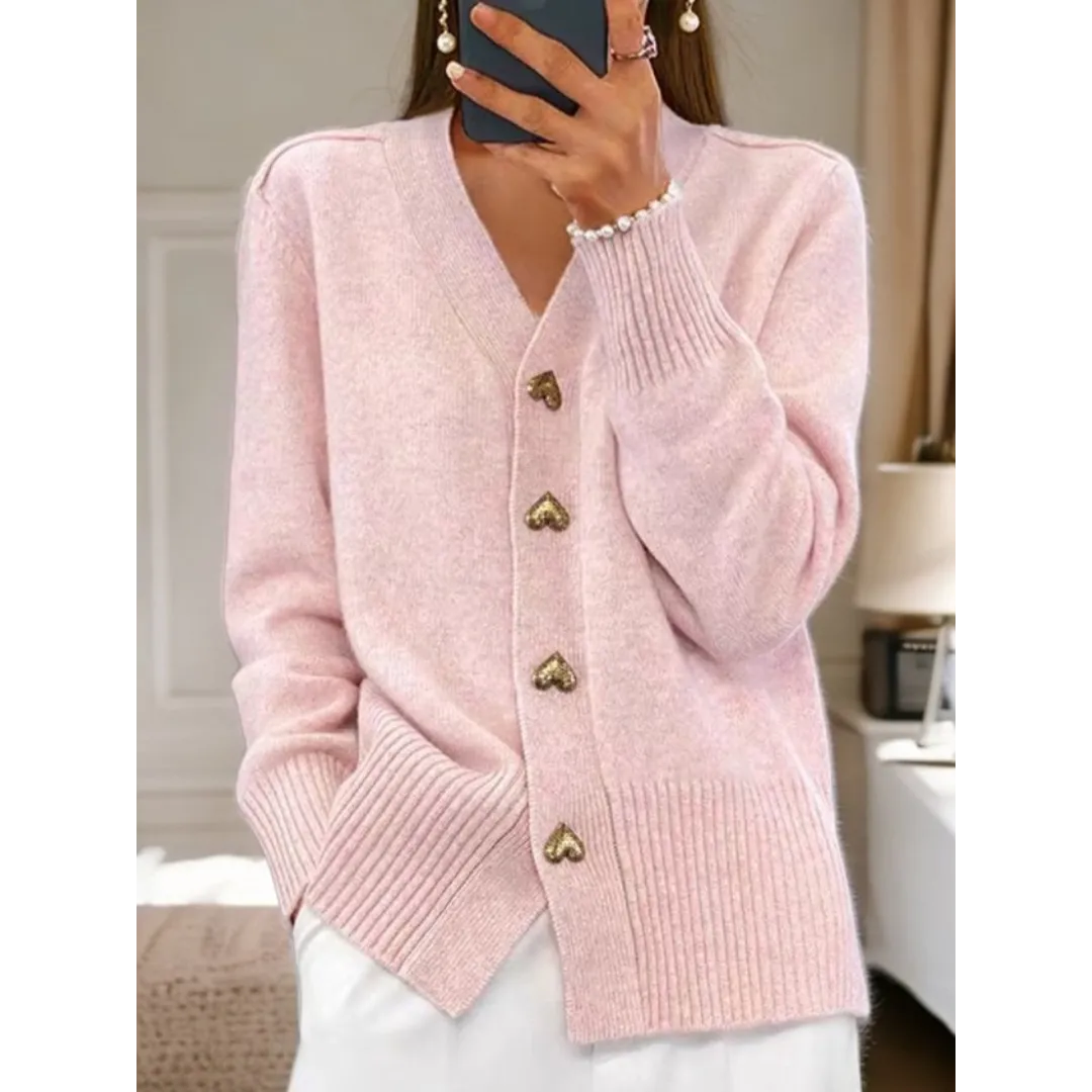Cleo | Flattering Button-Up Cardigan