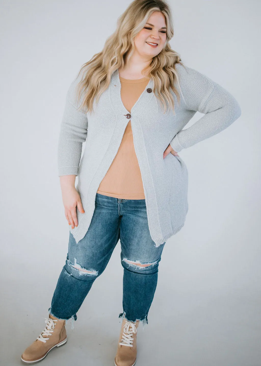 Cozy Mood Hooded Cardigan