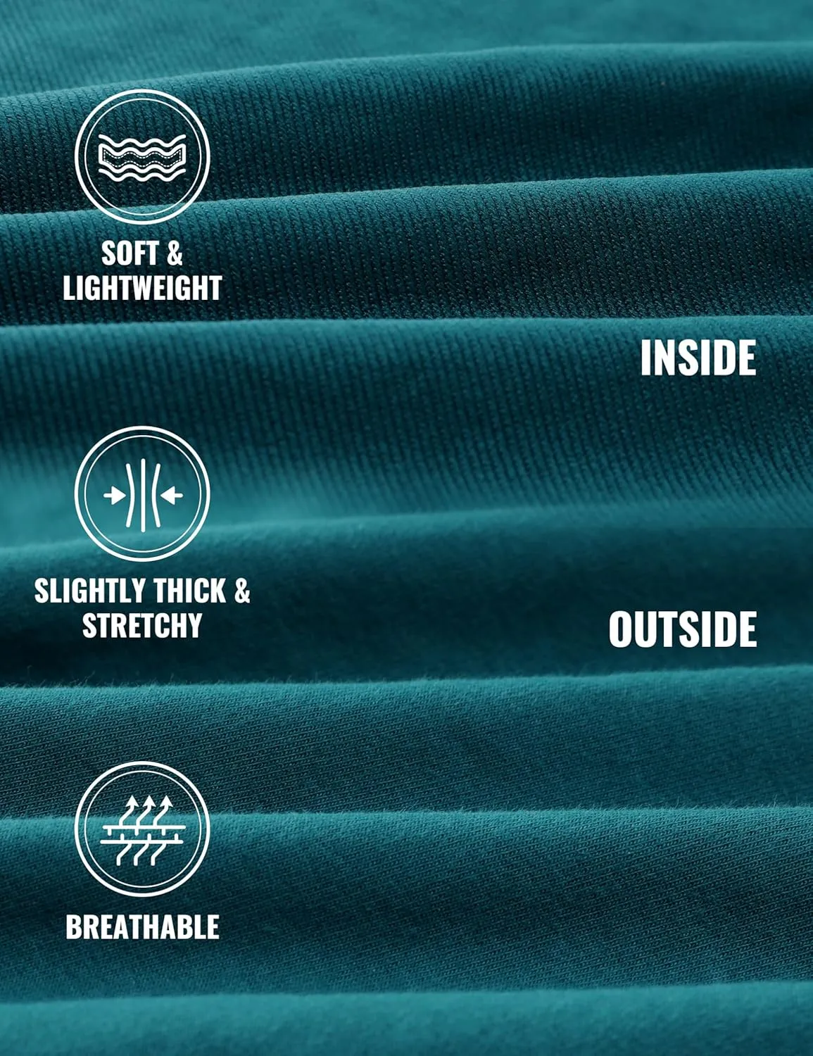 CRZ YOGA Men's Cotton Zip-up Hoodie Thick Terry Essentials Athletic Casual Hoodies Zip Hooded Jackets Sweatshirt with Pockets