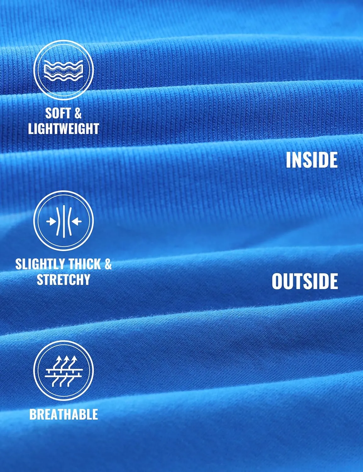 CRZ YOGA Men's Cotton Zip-up Hoodie Thick Terry Essentials Athletic Casual Hoodies Zip Hooded Jackets Sweatshirt with Pockets