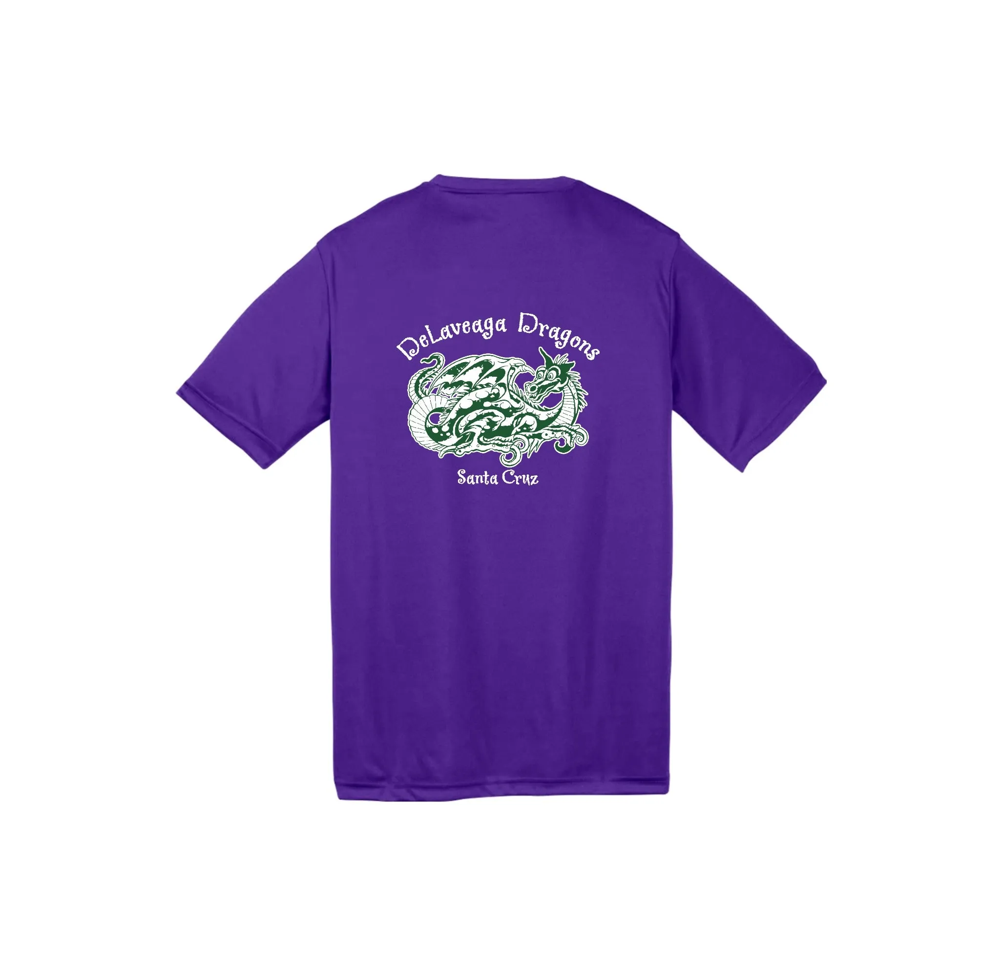 Delaveaga Elementary-Youth Unisex Dri-Fit Shirt On-Demand Dragon
