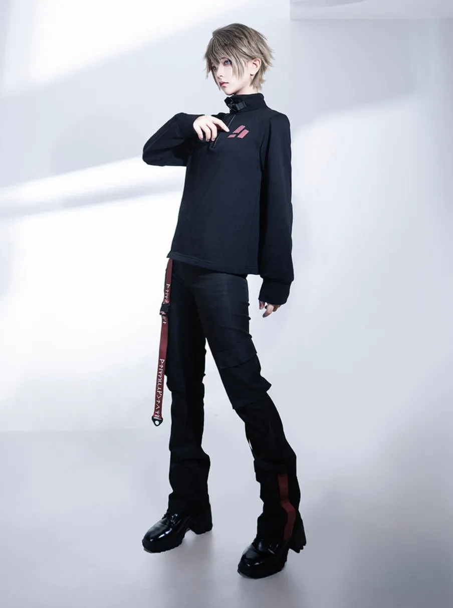 Design Strappy Cool Slim Mode Pants