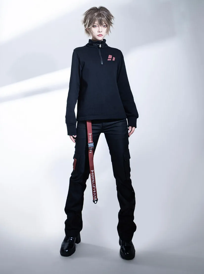 Design Strappy Cool Slim Mode Pants