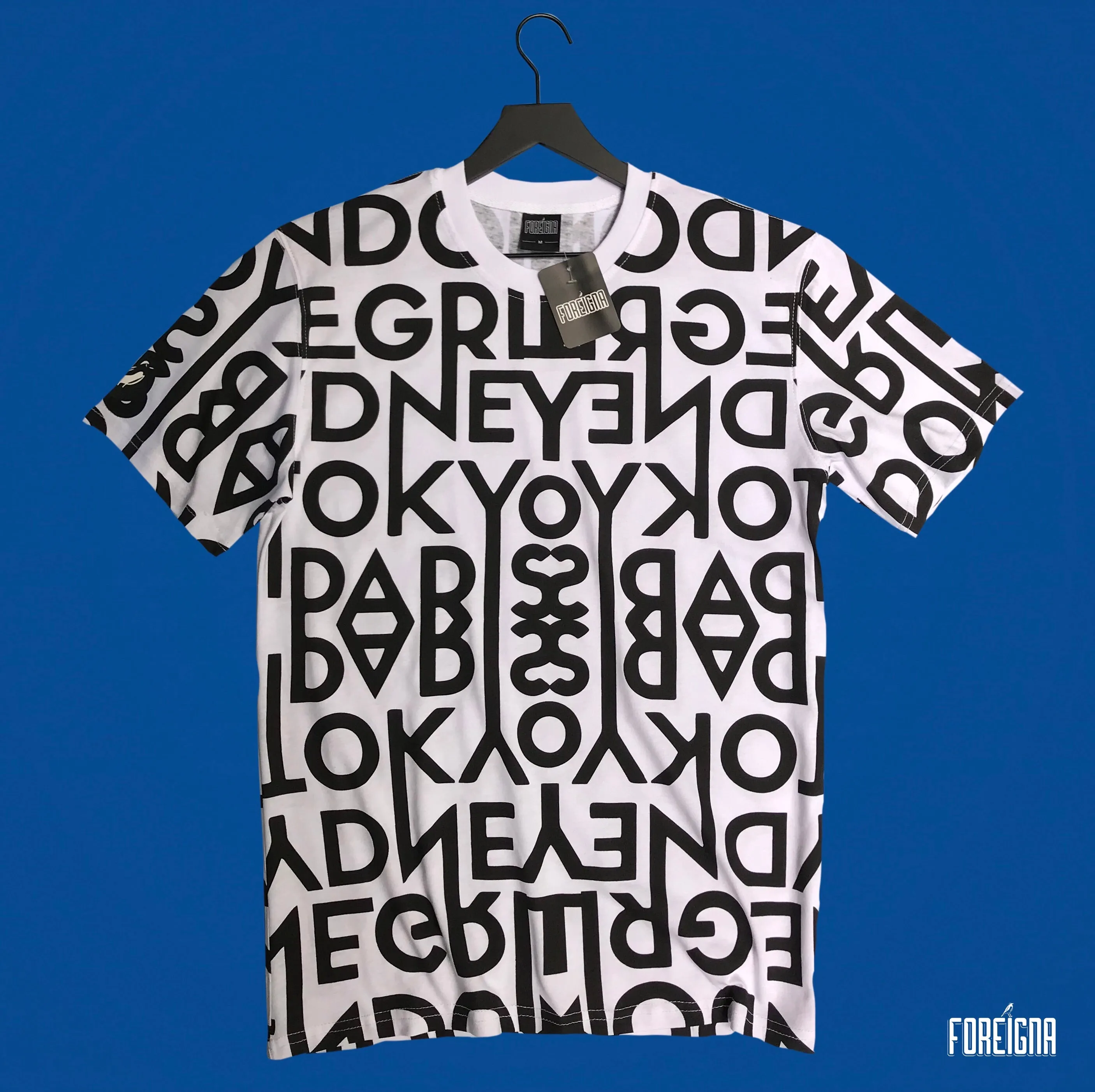 Destination Abstract Men’s Tee - White