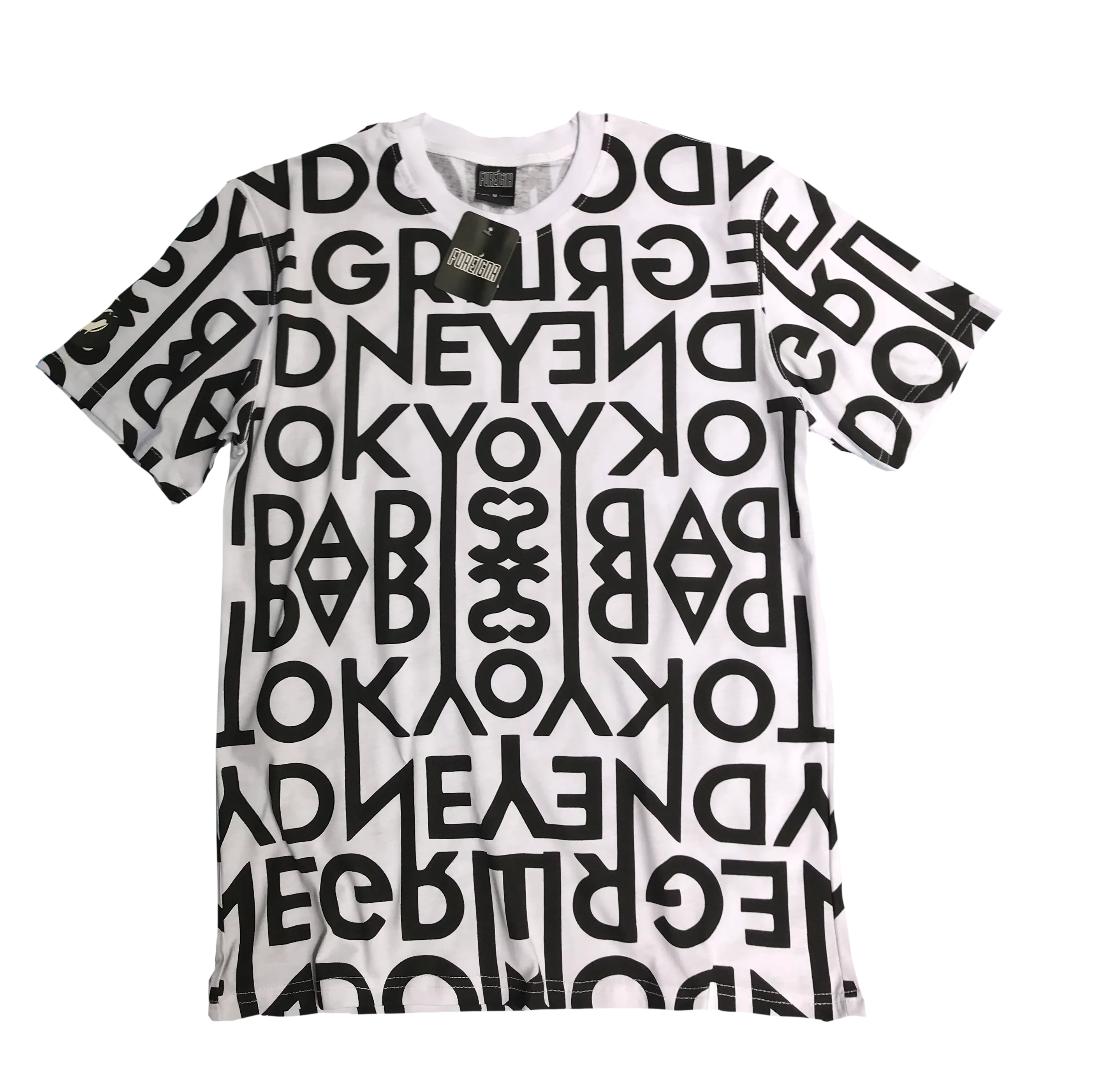 Destination Abstract Men’s Tee - White
