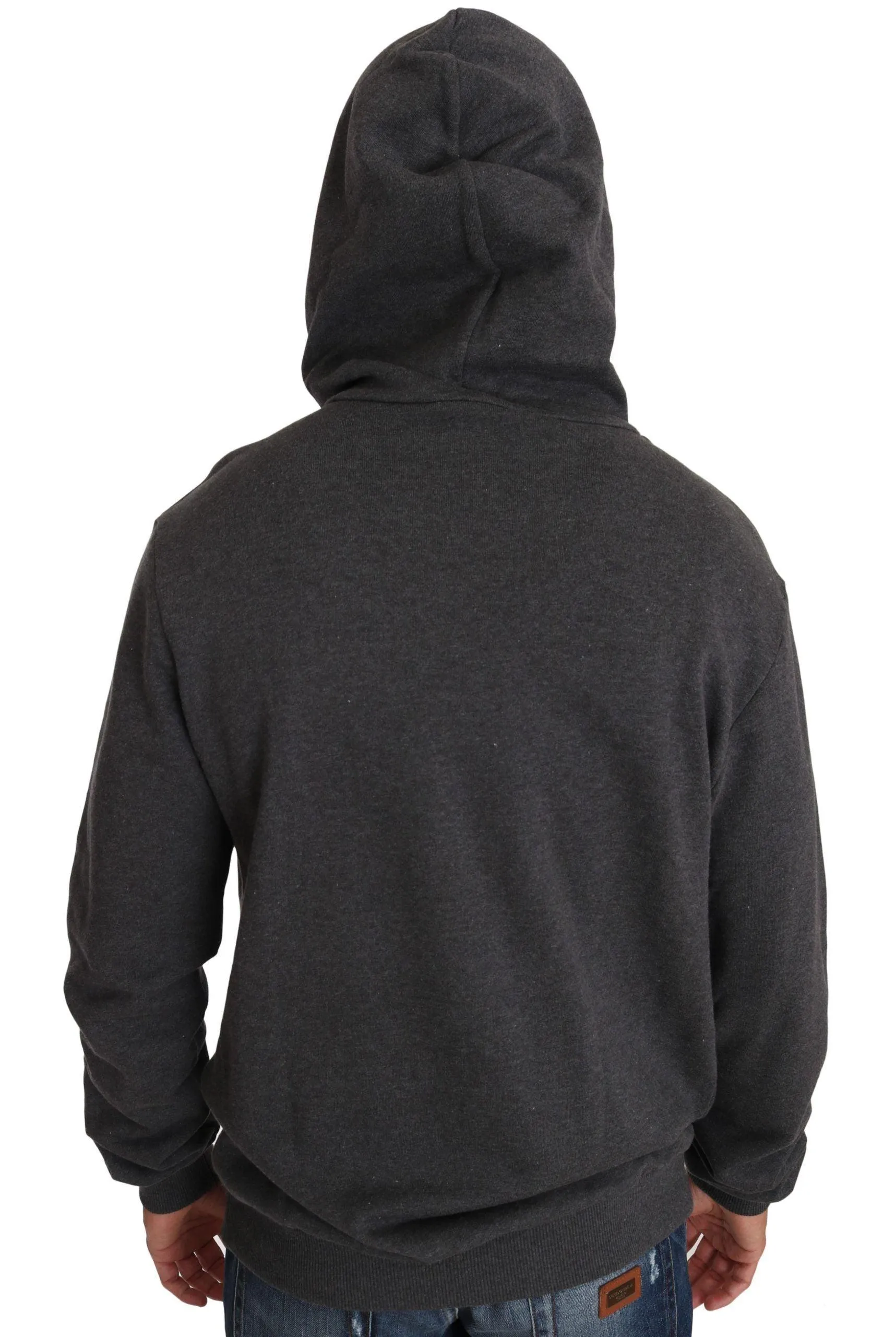 Dolce & Gabbana Crystal Heart Hooded Sweater