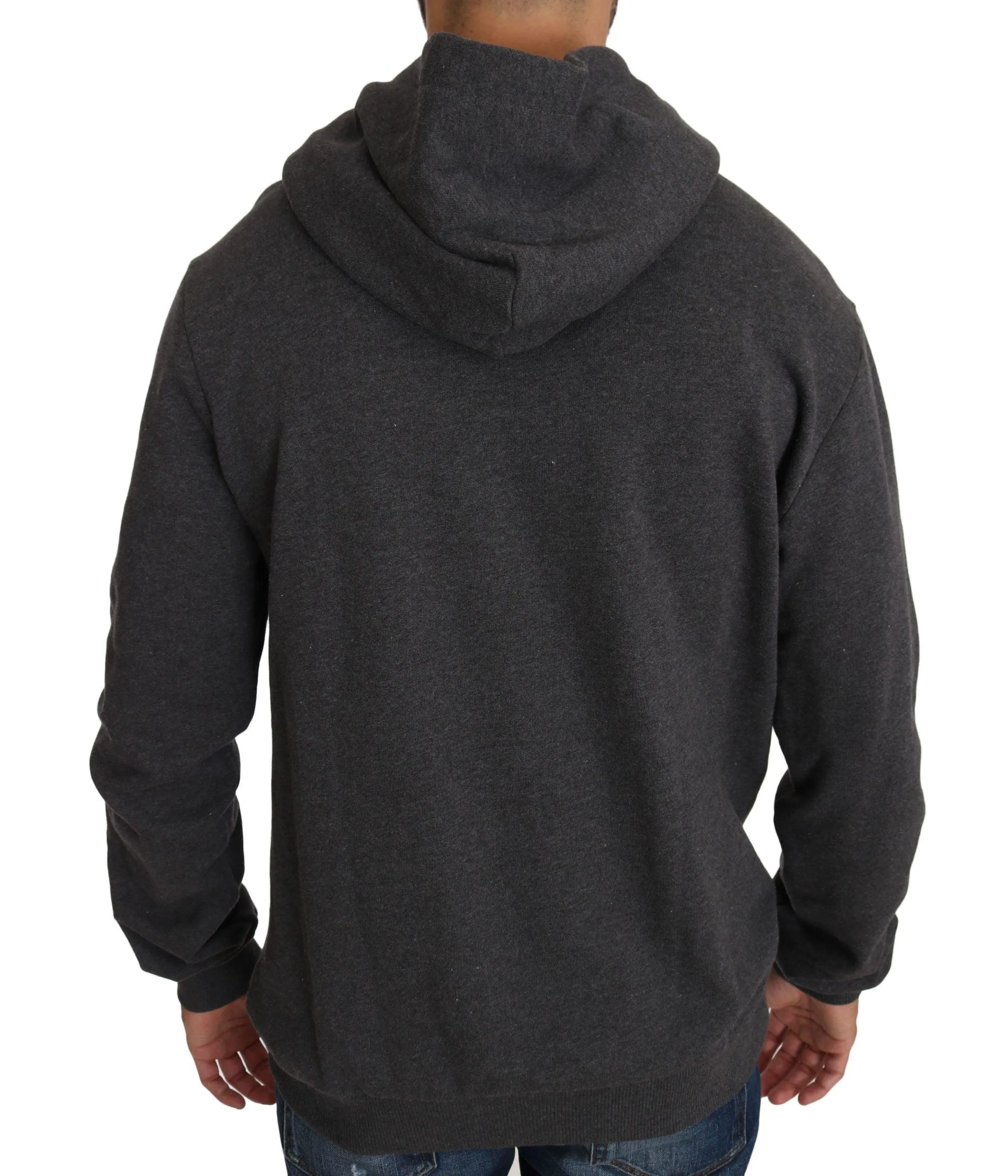 Dolce & Gabbana Crystal Heart Hooded Sweater