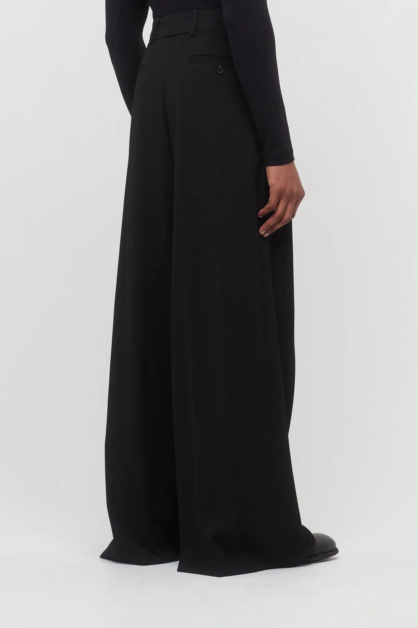 Dries Van Noten Piers Pants in Black