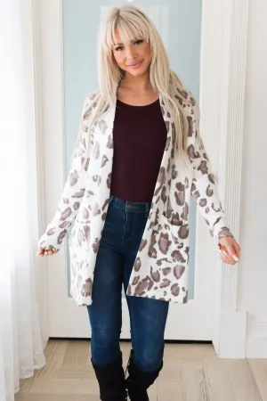 Earn Your Spots Modest Cardigan