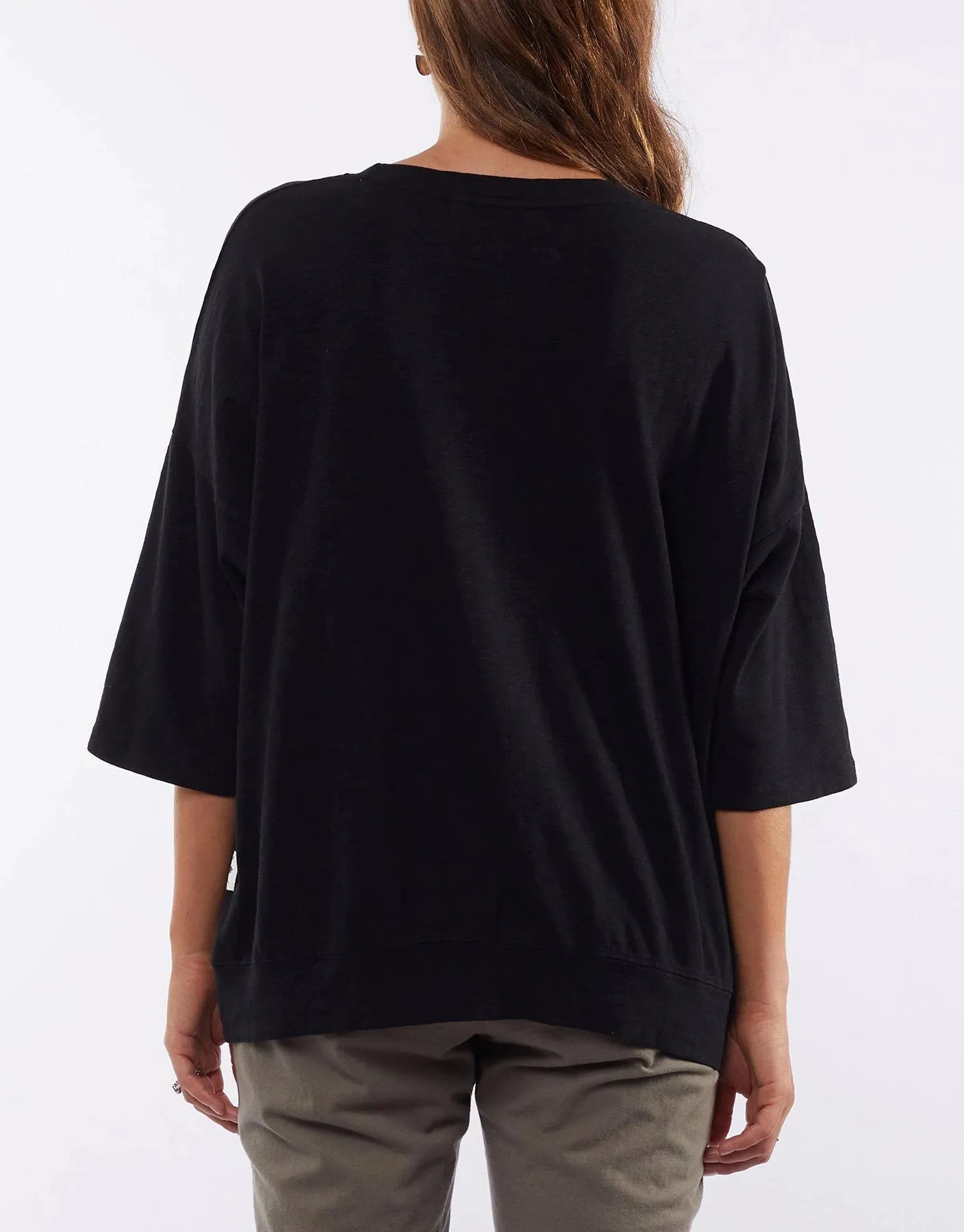 Elm Fundamental Mazie Sweat- Black