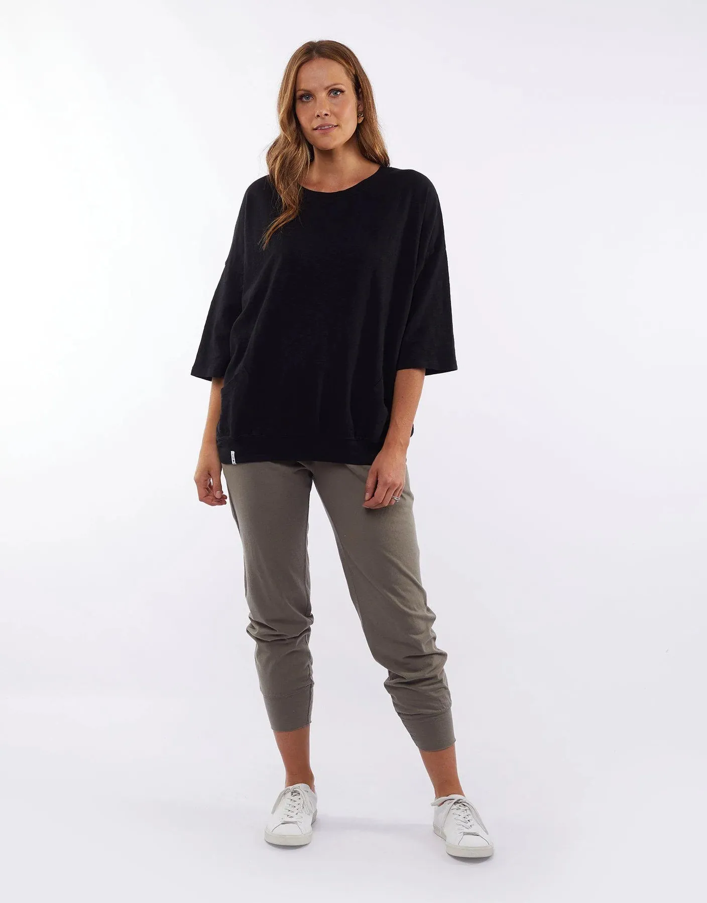 Elm Fundamental Mazie Sweat- Black