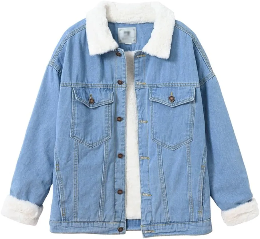 Fashion Mens Denim Trucker Jackets Slim Fit Mens Jeans Jacket Cotton Outwear Coat Long Sleeve Plus Size Male