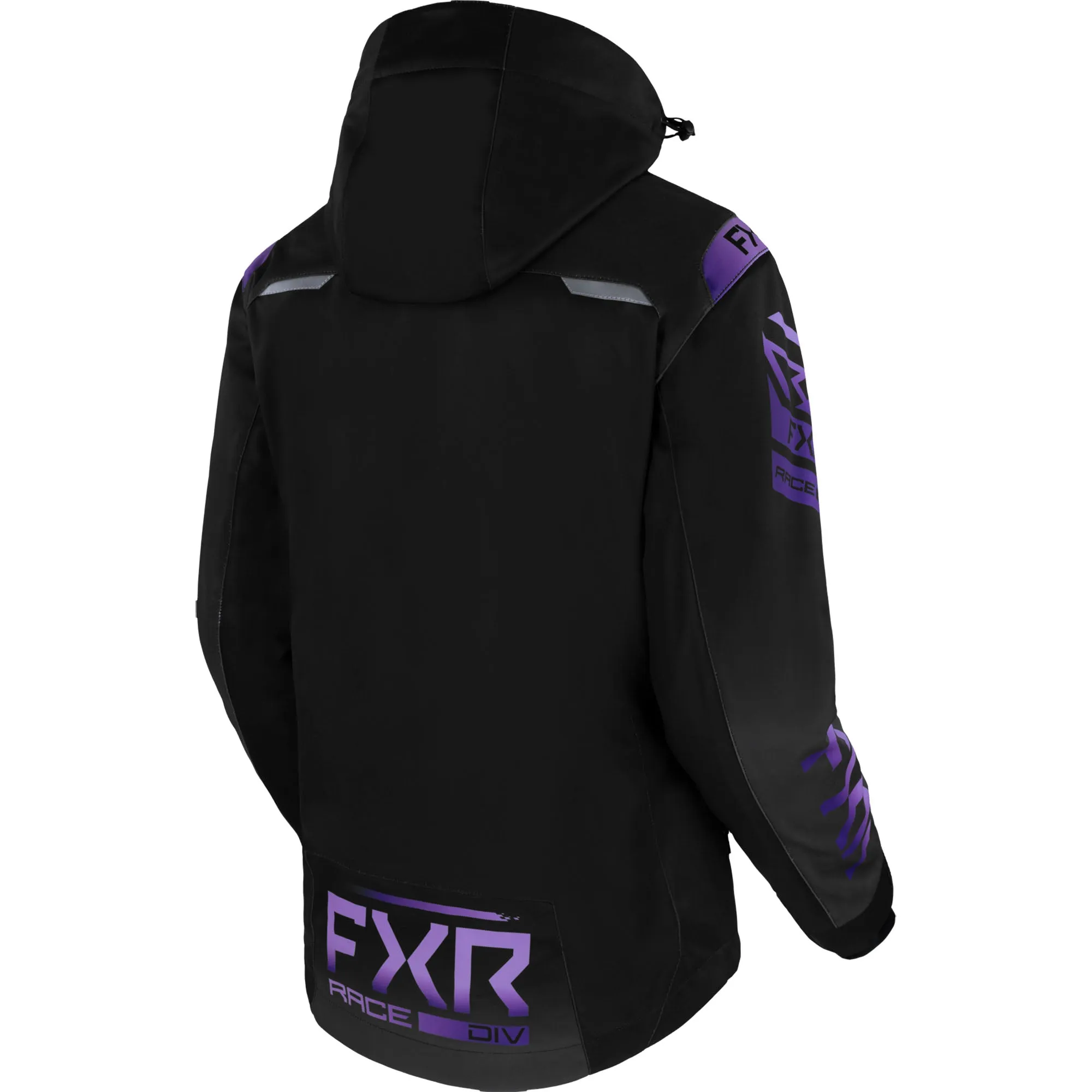 FXR RRX Snowmobile Jacket Black/Purple Fade