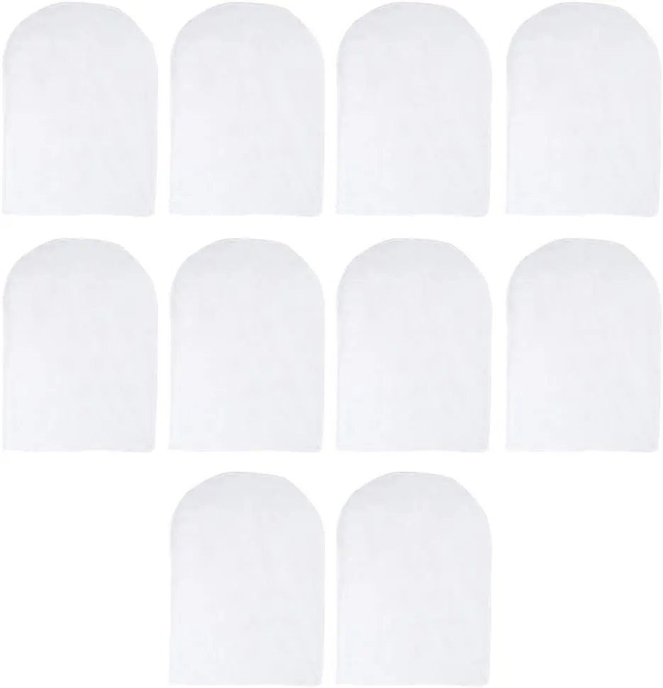 Garment Dust Cover, 10Pcs Household Transparent Hanging Clothes Garment Suit, Dust Cover Coat Protector Bag, Garment Covers For Hanging Clothes (60 * 80cm suitable for