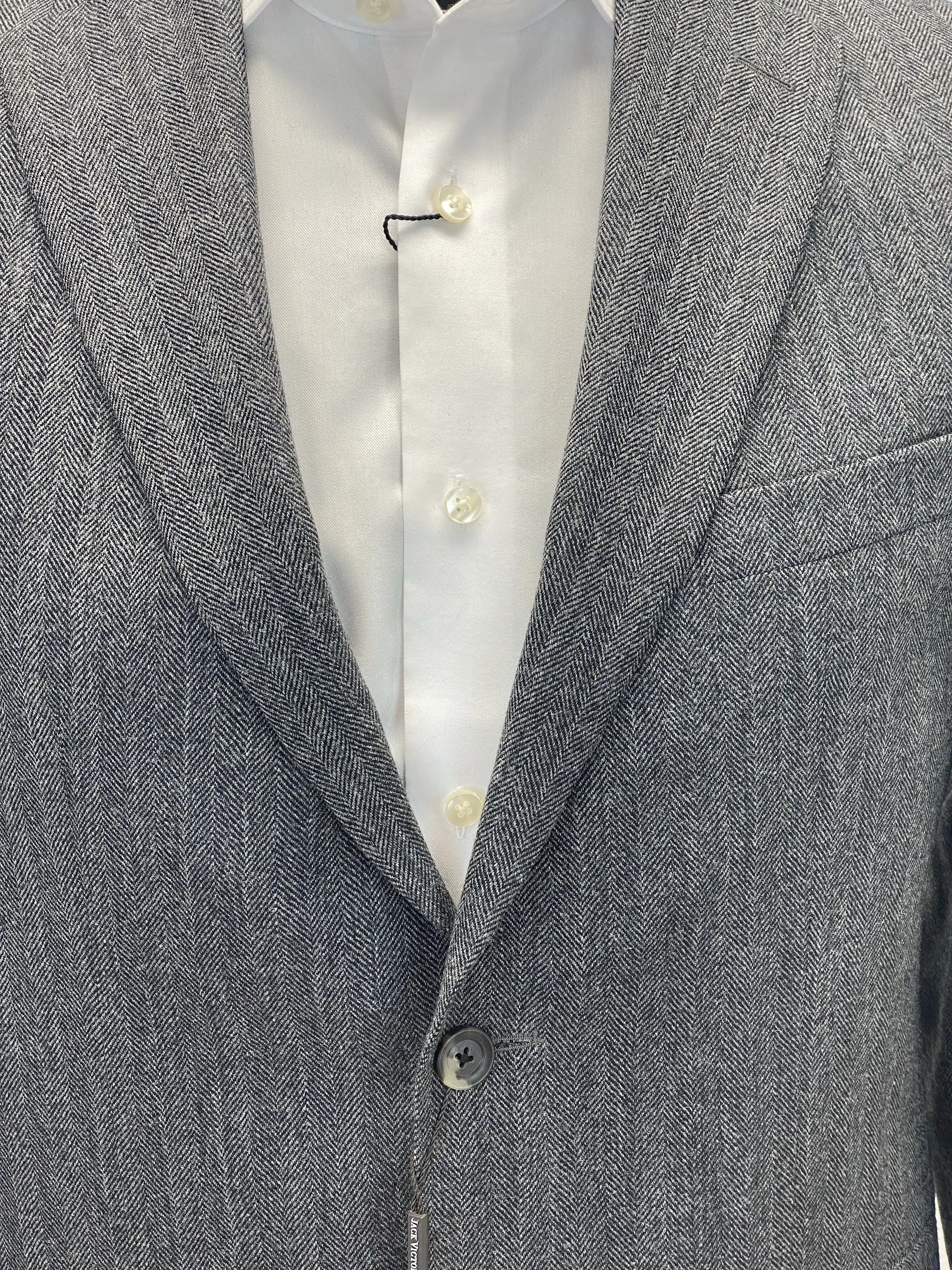 Grey Sport Jacket - Valuto 152056 645 Size 38 R Only