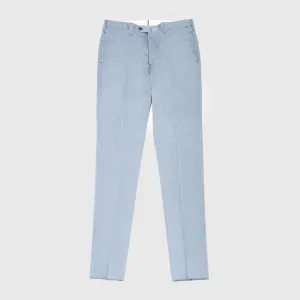 Hand Made Cotton, Wool and Silk Blue Trousers