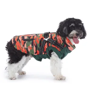 HarnessedWarmth™ Dog Jacket Vest - Winter Coat with Built-in Harness