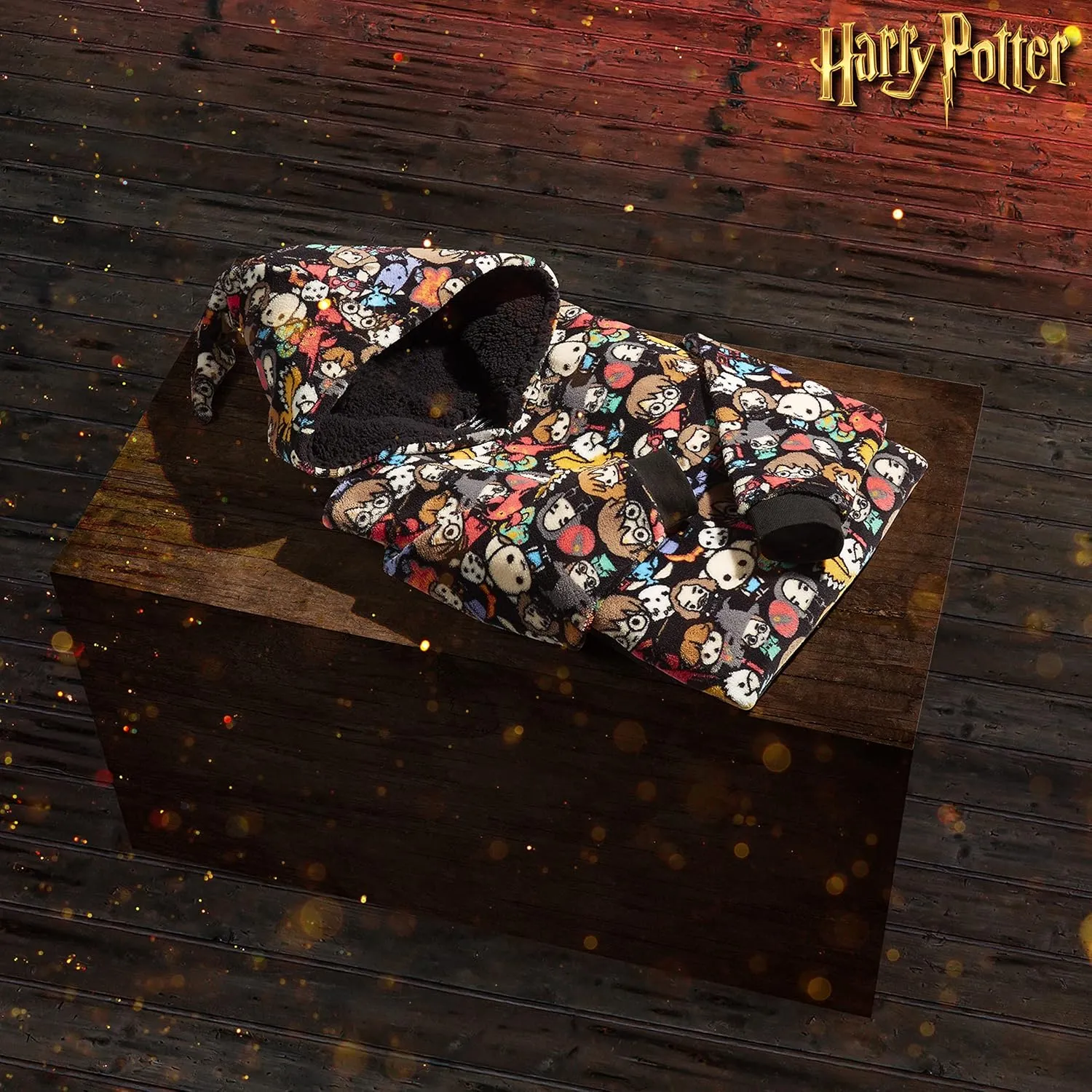 Harry Potter Blanket Hoodie for Kids Cozy Hogwarts Warm Fleece Wearable Blanket
