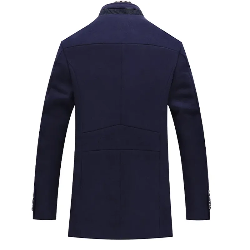Herren-winterjacke - warm und stylisch mit stehkragen