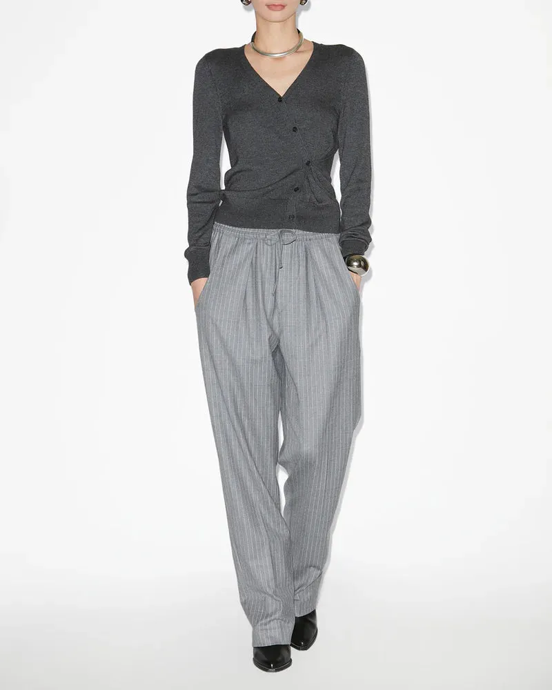 ISABEL MARANT GREY LISKA PANTS
