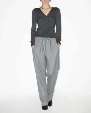 ISABEL MARANT GREY LISKA PANTS