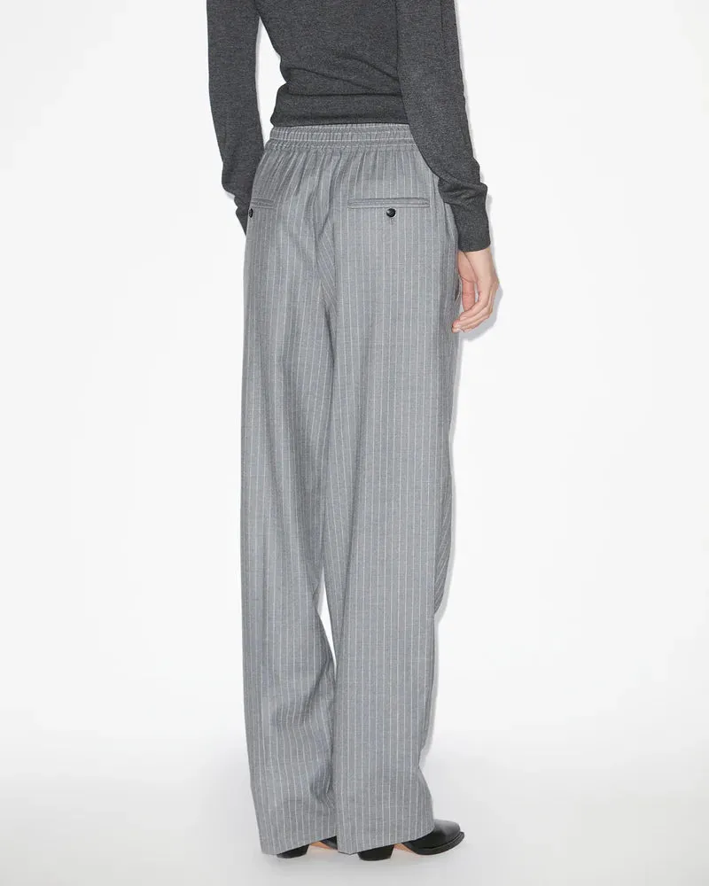 ISABEL MARANT GREY LISKA PANTS